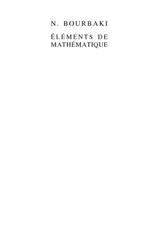 ﻿Éléments de Mathématique: ادغام -6. چاپیت 6