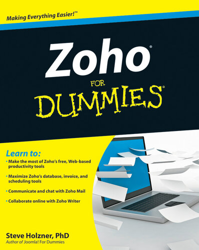 ﻿Zoho For Dummies