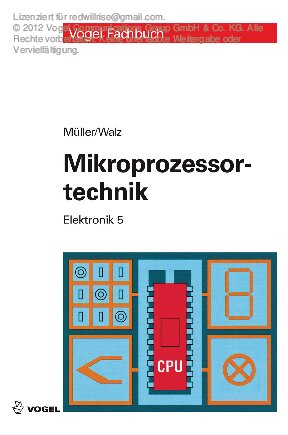 Mikroprozessortechnik