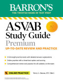 ﻿راهنمای مطالعه ASVAB Premium: 6 تست تمرین + مرور جامع + تمرین آنلاین
