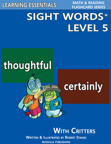 ﻿Sight Words Plus Level 5: Flash Cards with Critters برای کلاس 3 و بالاتر