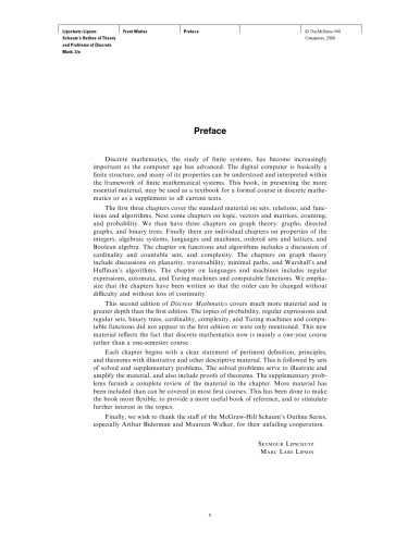 ریاضیات گسسته Schaum