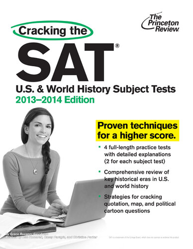 ﻿Cracking the SAT U.S. & World History Subject Tests، نسخه 2013-2014