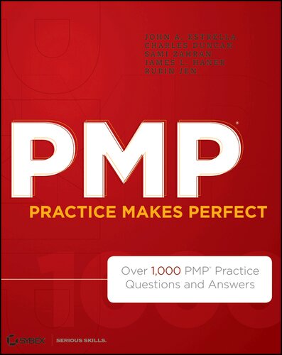 ﻿تمرین PMP عالی می کند: بیش از 1000 پرسش و پاسخ تمرین PMP