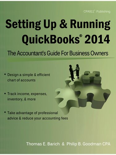 ﻿راه اندازی و اجرای QuickBooks 2014: راهنمای حسابدار برای صاحبان مشاغل