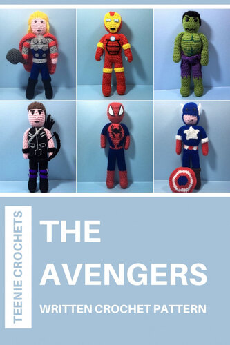 ﻿The Avengers: Written Crochet Patterns