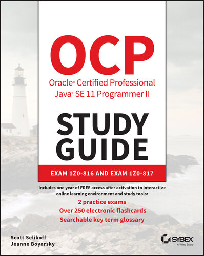 ﻿راهنمای مطالعه برنامه نویس دوم Java SE 11 Oracle Certified Professional OCP: Exam 1Z0-816 و Exam 1Z0-817