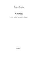 ﻿آپوریاس: مردن - انتظار 