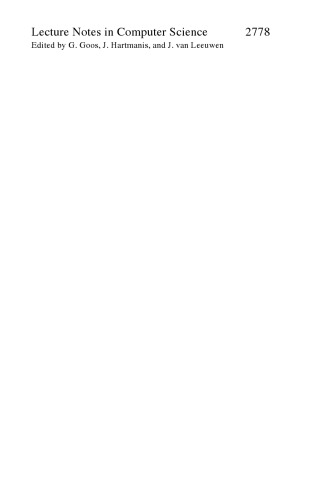 ﻿منطق و کاربردهای قابل برنامه ریزی میدانی: سیزدهمین کنفرانس بین المللی ، FPL 2003 ، لیسبون ، پرتغال ، مقالات 1 تا 3 سپتامبر 2003