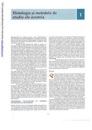 ﻿بافت شناسی - رساله و اطلس