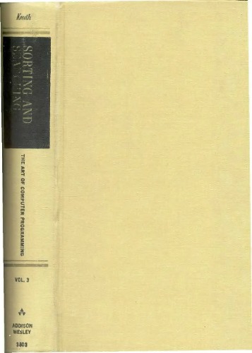 ﻿هنر برنامه نویسی کامپیوتر: مرتب سازی و جستجو