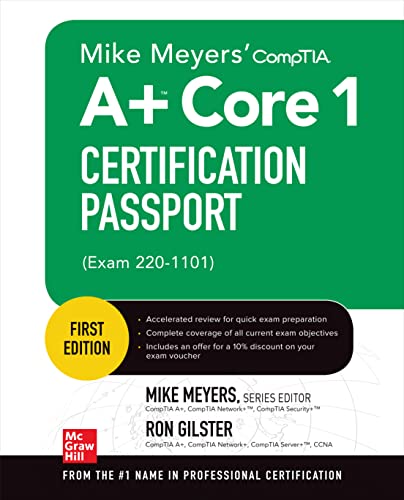 ﻿پاسپورت گواهینامه CompTIA A+ Core 1 Mike Meyers (Exam 220-1101) (گذرنامه گواهینامه Mike Meyers)