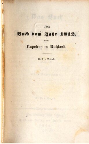 ﻿کتاب از 1812; یا: ناپلئون در روسیه