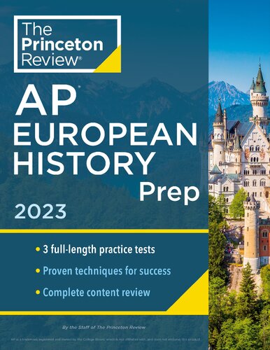 ﻿Princeton Review AP European History Prep, - The Princeton Review