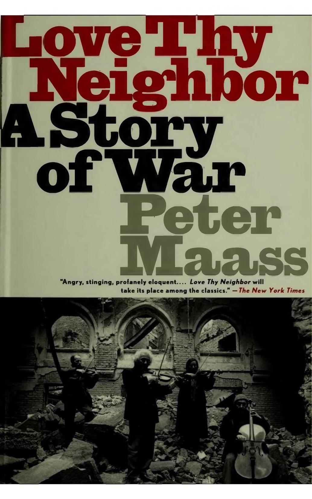 ﻿عاشق همسایه ات: داستانی از جنگ