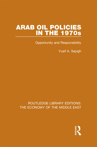 ﻿سیاست های نفتی عرب در دهه 1970 (اقتصاد RLE خاورمیانه)