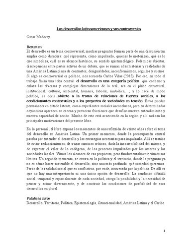 ﻿1 تحولات آمریکای لاتین و مناقشات آنها