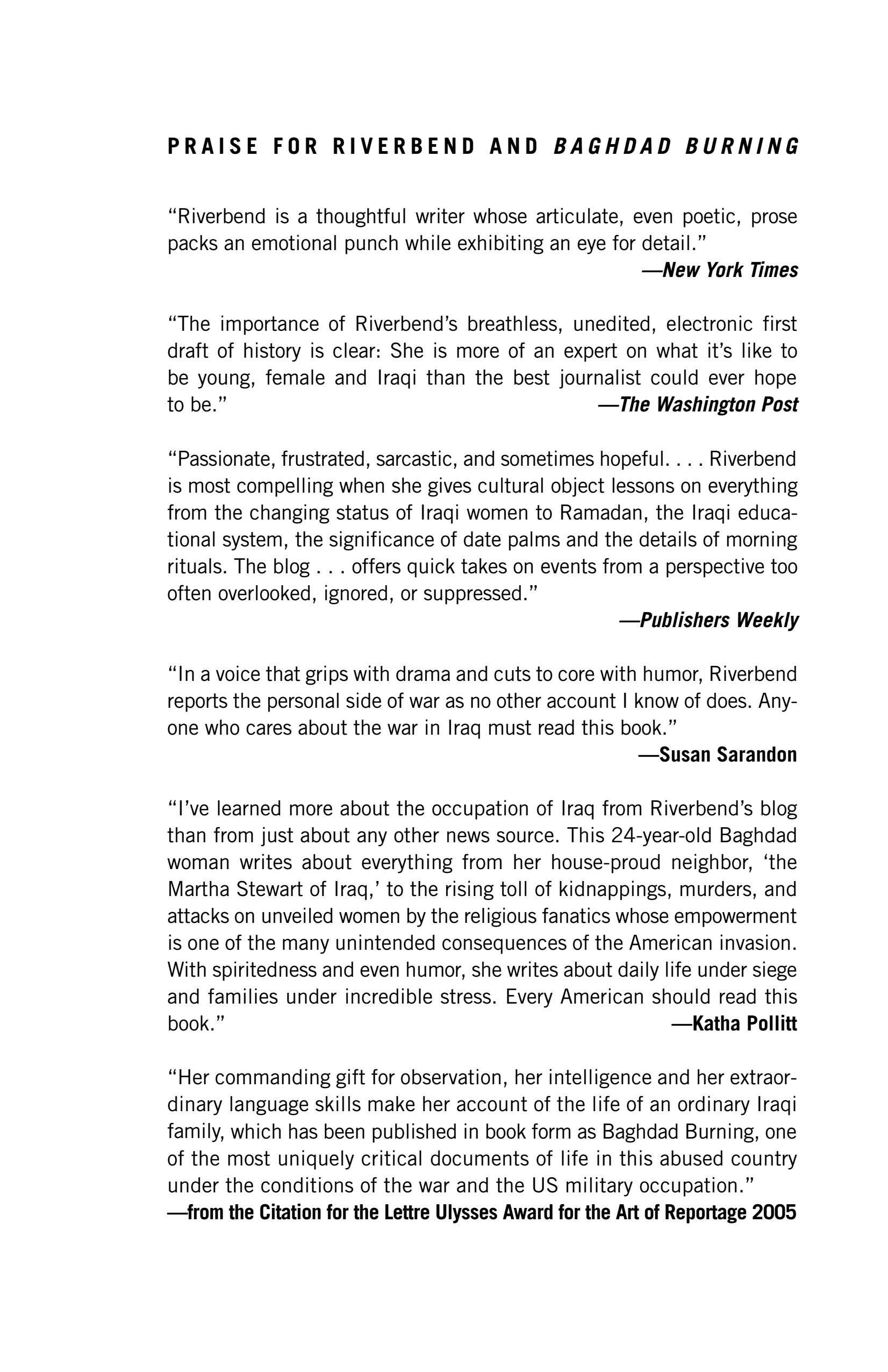 ﻿بغداد سوزاندن دوم: وبلاگ دختر بیشتر از عراق