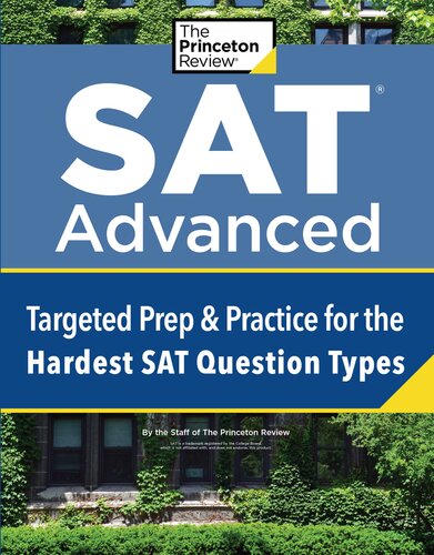 ﻿SAT Advanced: آماده سازی و تمرین هدفمند برای سخت ترین انواع سوالات SAT