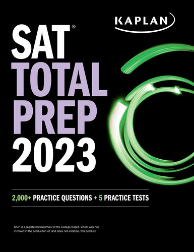 ﻿SAT Total Prep 2023: بیش از 2000 سوال تمرینی + 5 تست تمرینی