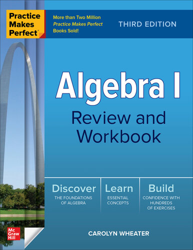 ﻿Practice Makes Perfect: Algebra I Review and Workbook، ویرایش سوم