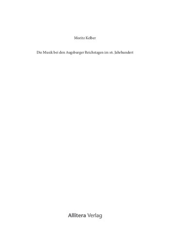﻿موسیقی در رایشتاگ آگسبورگ در قرن شانزدهم