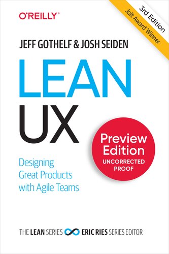 ﻿Lean UX: ایجاد محصولات عالی با تیم های چابک