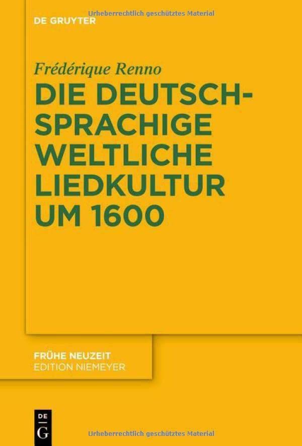 ﻿فرهنگ آواز سکولار آلمانی زبان در حدود 1600
