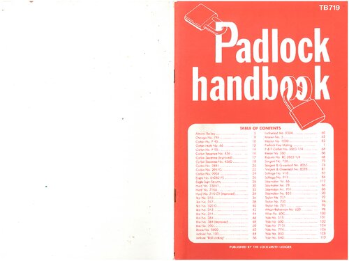 ﻿دفترچه راهنمای قفل