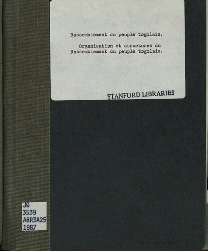 ﻿سازمان و ساختار تجمع مردمی توگو