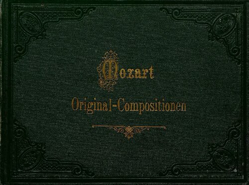﻿خز اصلی-Compositionen Pianoforte zu vier Handen v. W. A. ​​Mozart
