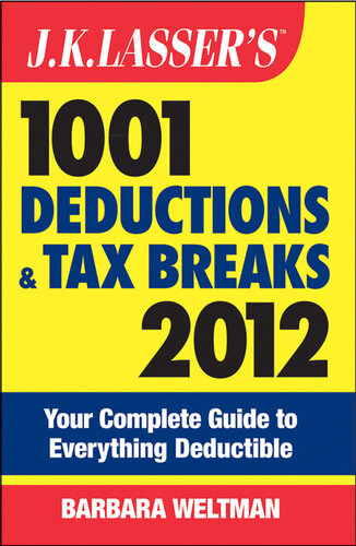 ﻿'s 1001 Dections and Tax Breaks 2012: راهنمای کامل شما برای همه چیز کسر