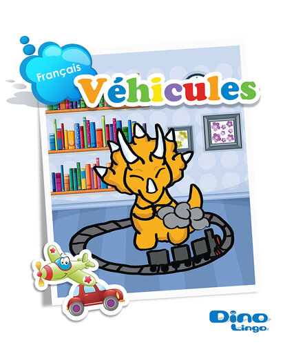 ﻿فرانسوی برای کودکان - کتاب داستان وسایل نقلیه