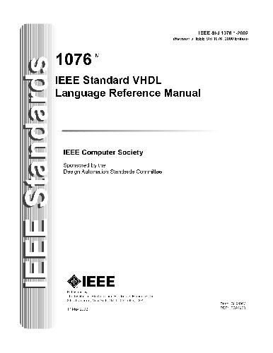 دفترچه راهنمای مرجع زبان IEEE Standard VHDL 1076-2002