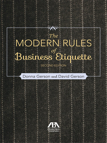 ﻿قوانین مدرن آداب تجارت