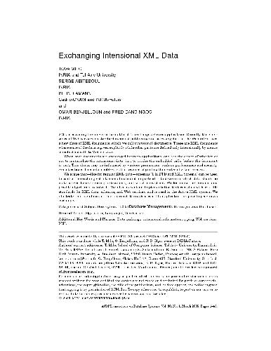 معاملات ACM در سیستم های پایگاه داده (مارس)