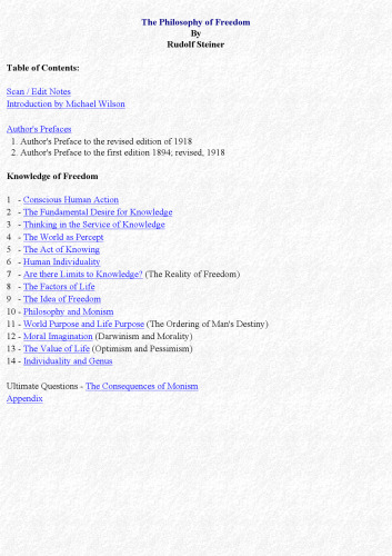 فلسفه آزادی: مبانی یک برداشت جهانی مدرن