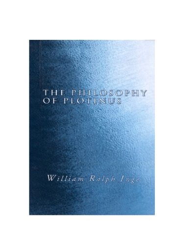 ﻿فلسفه فلوطین; گیفورد در سنت اندروز سخنرانی می کند