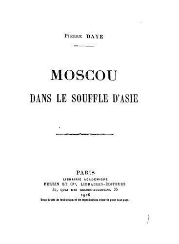 ﻿مسکو در نفس آسیا