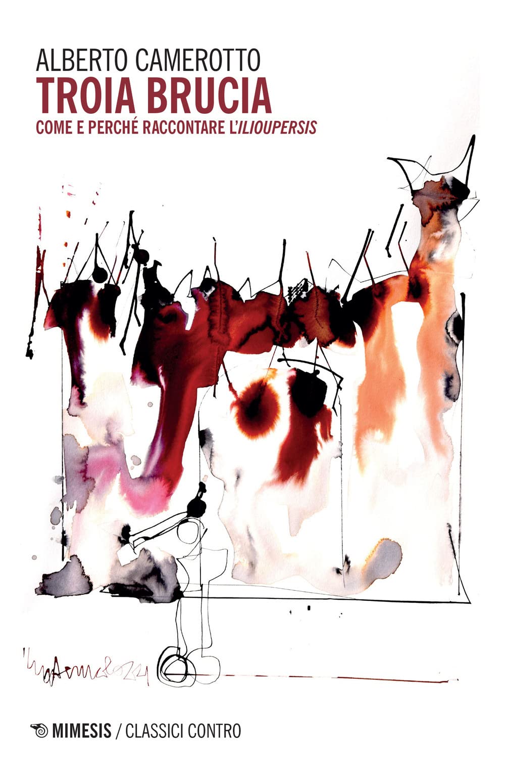 ﻿تروی می سوزد. چگونه و چرا به «Ilioupersis» بگویید