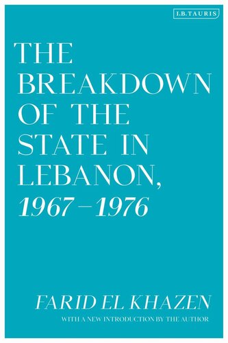 ﻿فروپاشی دولت در لبنان، 1967-1976