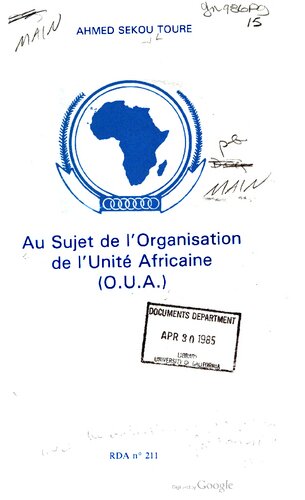 ﻿درباره سازمان وحدت آفریقا (OAU)
