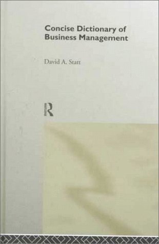 ﻿فرهنگ لغت مختصر مدیریت بازرگانی