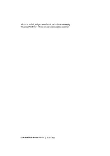 ﻿الان کجا هستیم؟ جهت گیری های پس از پست مدرنیسم