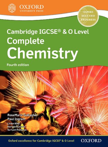 ﻿کمبریج IGCSE® & O Level Complete Chemistry: Student Book Fourth Edition
