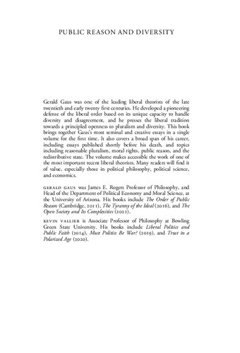 ﻿دلیل عمومی و تنوع: تفسیرهای مجدد از لیبرالیسم