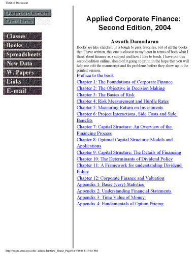 کاربردهای مالی شرکتها: کتابچه راهنمای کاربر