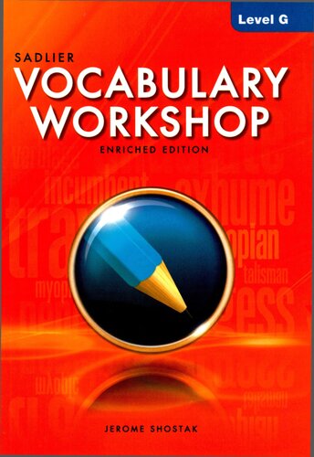 ﻿کارگاه واژگان - کتاب G_STUDENT