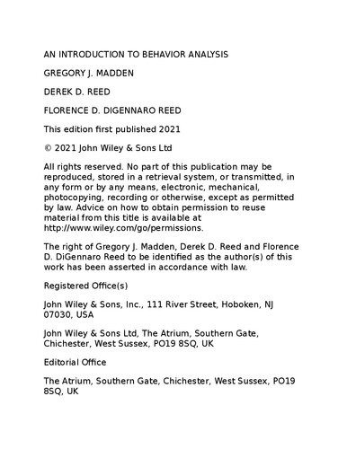 ﻿مقدمه ای بر تحلیل رفتار