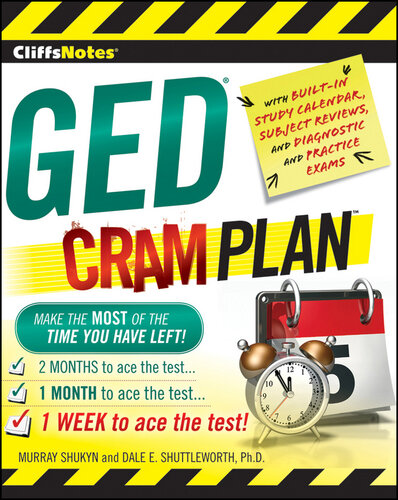 ﻿CliffsNotes GED Cram Plan